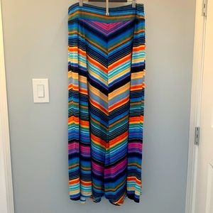 Studio JPR Maxi Skirt multi-color Sz M